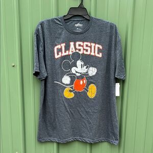 Men’s Super Soft Mickey Mouse Graphic Short Sleeve T-Shirt Size 2XL